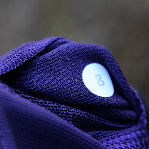 Lululemon sz 8 - Chataranga Tank in Concord Grape (Purple) - Luxtreme Cross Back - Picture 4 of 9